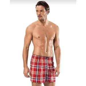 1440 Erkek Desenli Poplin Boxer 3 Adet