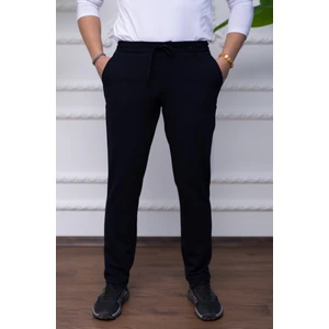 Erkek Antrasit Örme Jogger Pantolon