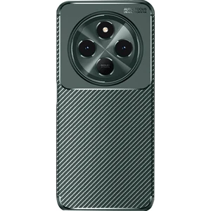 Xiaomi Redmi 14C Kılıf Kamera Korumalı Auto Focus Karbon Fiber Arka Kapak