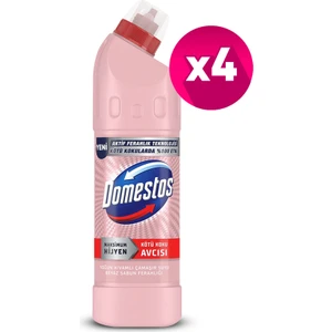 Çamaşır Suyu Beyaz Sabun Ferahlığı 750 ml x 4 Adet