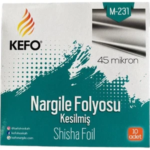 Hazır Kesilmiş Nargile Folyosu
