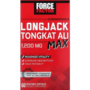 Force Factor Fundamentals Longjack Tongkat Alı Max 1200 Mg 60 Vegetable