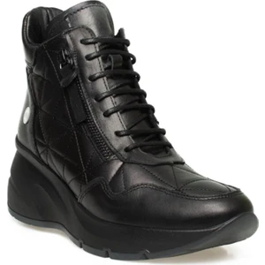 D24KB-4265 Kadın Deri Klasik Bot