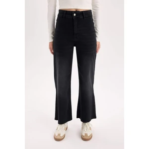 Culotte Yüksek Bel Uzun Jean Pantolon E2159AX24WN