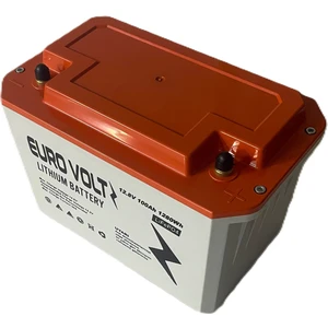 Eurovolt-Lifepo4 Akü 12.8V 100AH Lityum Akü