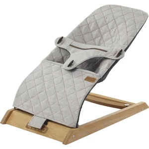 Quero Cotton Çift Renkli Kullanılabilen Çift Sallanır Ahşap Ana Kucağı