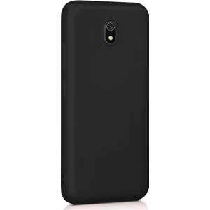 Xiaomi Redmi 8A Premium Silikon Kılıf Siyah