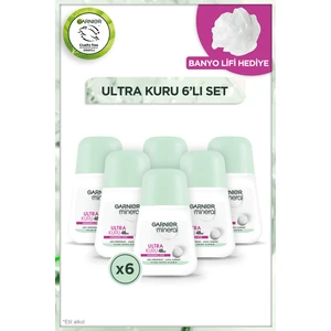6'lı Mineral Ultra Kuru Roll-On Deodorant Duş Lifi Hediyeli