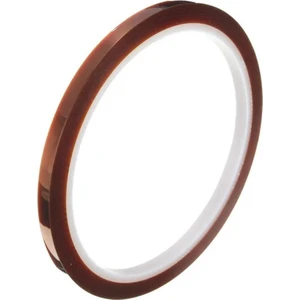 Kapton Bant 5mm x 30 Metre -73C/260C Termal Isıya Dayanıklı Güçlü Yalıtım Çizilme-Yırtılmaya Direnç