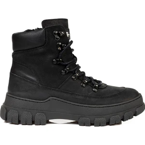 Kadın Siyah Deri Casual Bot 3K2SB31121