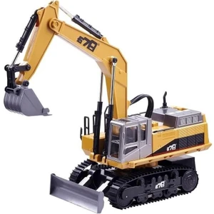 Metal Aksamlı Uzaktan Kumandalı Kepçe Dozer