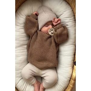 Serac Kids Nisex Bebek-Çocuk Bisiklet Yaka Triko Kazak 6 Ay-5 Yaş