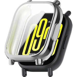 Redmi Watch 5 ile Uyumlu Kasa ve Ekran Koruyucu 360 Silikon Kılıf