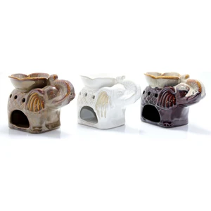 Keyfim Shop Dekoratif Fil Tasarımlı Buhurdanlık-Karışık