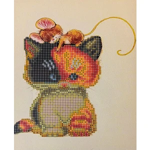 Boncuklu Taşlı Mozaik Elmas Goblen Pano Tablo Resim Puzzle Dıamond Paıntıng Ebat 21X25 Çocuklar Için