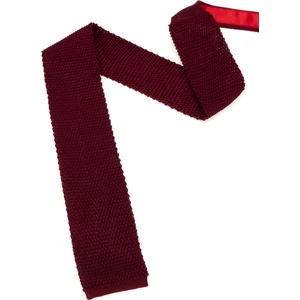 Pierre Cardin Erkek Bordo Örme Kravat 50304114-900