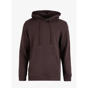 Kapüşon Yaka Düz Kahve Erkek Sweatshırt C4WM-SWT4254