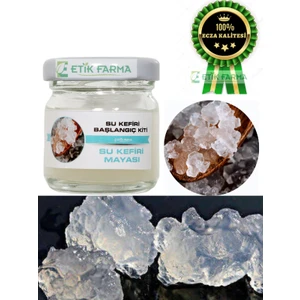 Etik-Farma Özel Üretim ORGANİK Su Kefiri Mayası Mini Başlangıç Kiti