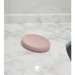 Sabunluk Pembe Petek Desenli Banyo Aksesuarı