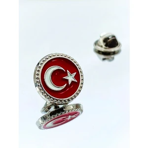 Yörük Tasarım Türkiye Mine Boyalı Yaka Rozeti