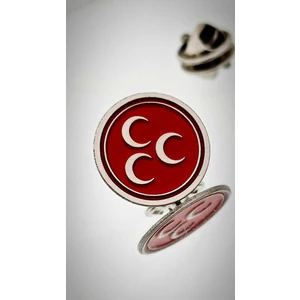 Yörük Tasarım Mhp Üç Hilal Yaka Rozeti