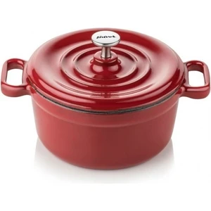 Demir Döküm Mini Sufle Tencere 10CM Bordo