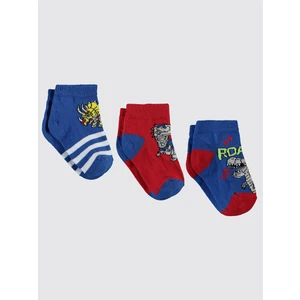 Civil Boys Erkek Çocuk 3'lü Çorap 2-12 Yaş Standart