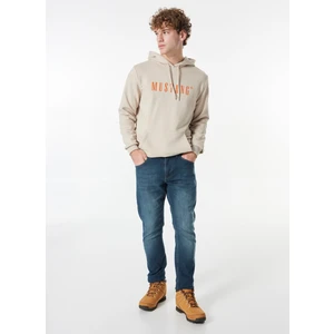 Normal Bel Tapered Fit Mavi Erkek Denim Pantolon Toledo Tapered - 1327