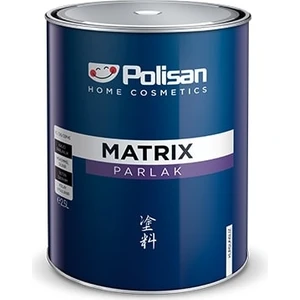 Matrix Parlak Sentetik Boya Siyah 15 Lt