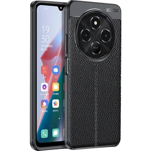 Xiaomi Redmi 14C 4g Kılıf Niss Deri Desen Silikon + Ekran Koruyucu