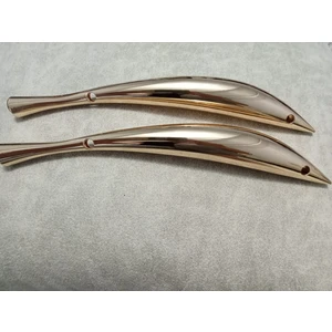 24*2,7 cm Yunus Şekilli Gold Metal Çanta Sapı