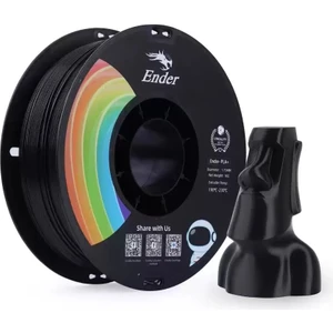 Pla+ Filament Siyah 1.75MM 1kg
