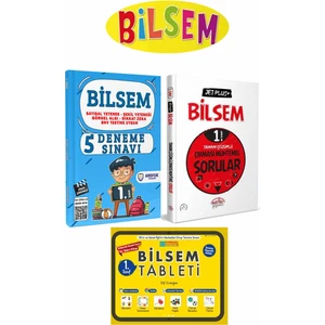 1. Sınıf Bilsem Deneme Sınavı Bilsem Tablet Kitabı Çıkması Muhtemel Soru Bankası