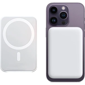 Magsafe Battery Pack Powerbank Kablosuz Şarj Cihazı  iPhone Şarj Seti 20W 5,000 mAh