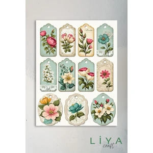 Pul Temalı Sticker Planner Ajanda Bullet Journal Için Uygun Set