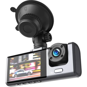 1080P Geniş Açılı 3 Kameralı LCD Ekranlı Gece Görüşlü Mikrofonlu Geri Görüş Araç Kamerası Uyumlu