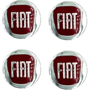 Fiat Jant Göbeği Göbek Arması Sticker 4'lü Set 55 mm