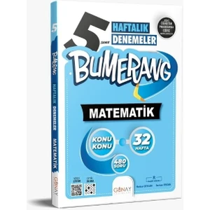 Günay Yayınları 5. Sınıf Bumerang Etkinlikli Matematik