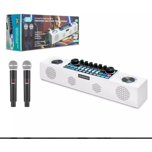 LSC10 Profosyonel Canlı Ses Kartı Bluetooth Müzik Kutusu