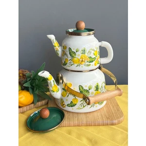 Maya Emaye Çaydanlık