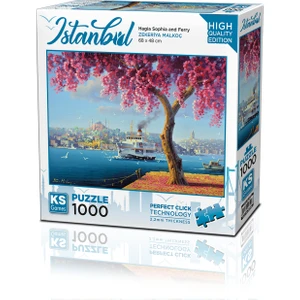 KS Games Hagia Sophia And Ferry 1000 Parça Puzzle