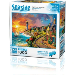 KS Games Lighthouse By The Sea 1000 Parça Puzzle