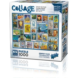 KS Games Postage Stamps 1000 Parça Puzzle
