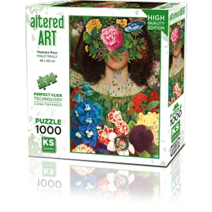 KS Games Madame Rose 1000 Parça Puzzle