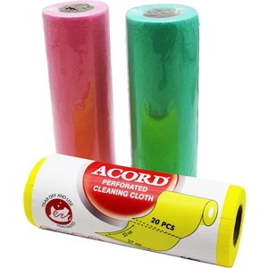 Gold Bazaar Acord SOFTTEX-415 Rulo Perforated Sarı Bez 20 Parça (4764)