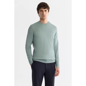 Avva Erkek Nil Yeşili Yüksek Bisiklet Yaka Rayon Triko Regular Fit Kazak A42Y5001