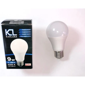Karluna KL-3009B LED Ampul 220Volt 9 Watt Beyaz E27 DUY
