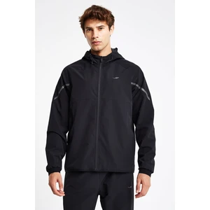 24N-1148 Fermuarlı Kapşonlu Üst