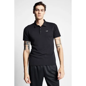 Siyah Erkek Kısa Kollu Polo Yaka T-Shirt 23S-1275-23B