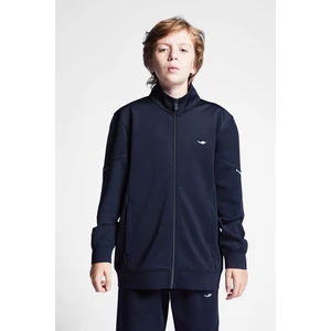 Lacivert Çocuk Fermuarlı Sweatshirt 24S-3249-24B